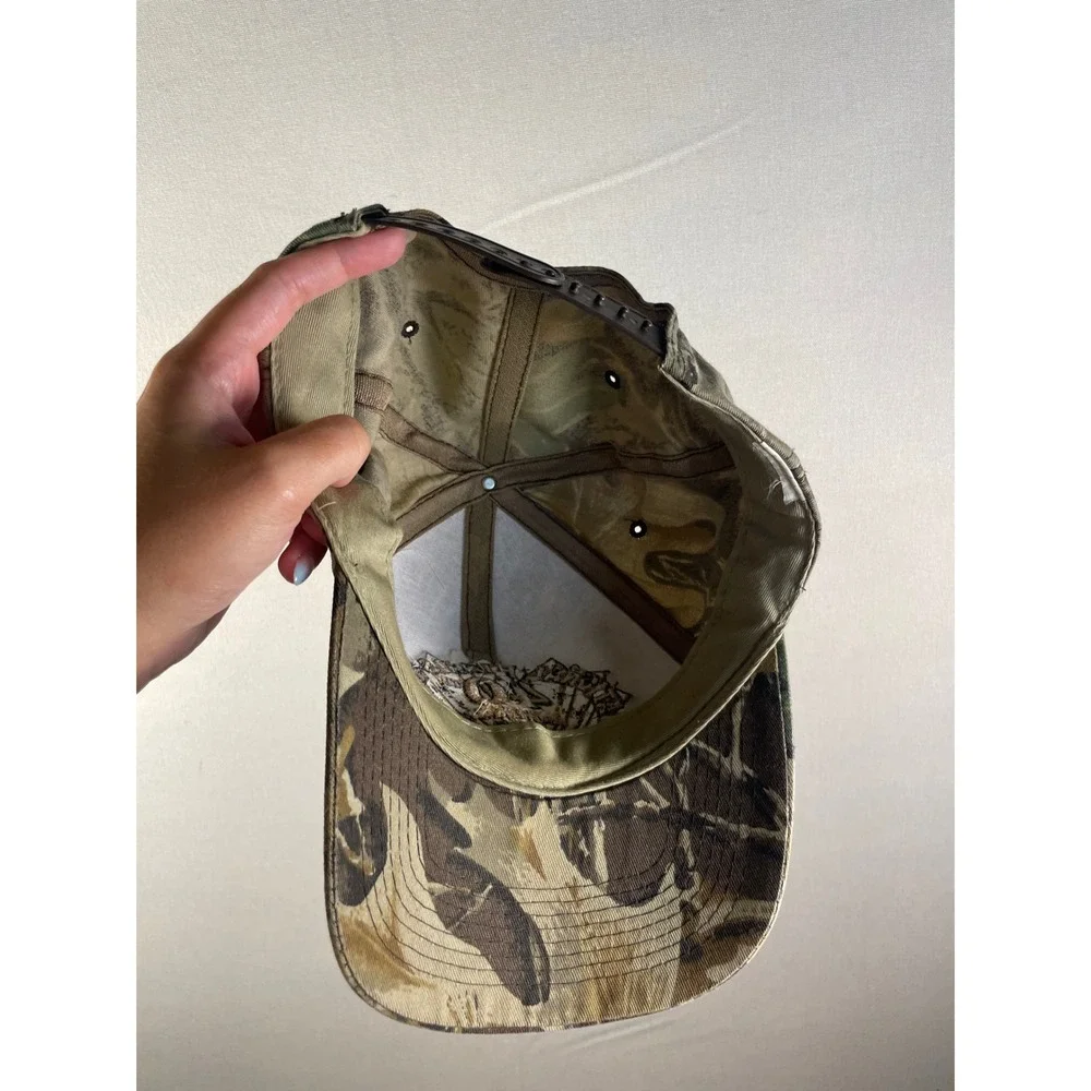 Vintage 1998 NFR 40th Anniversary Las Vegas Camo Snapback Hat Rodeo Cap